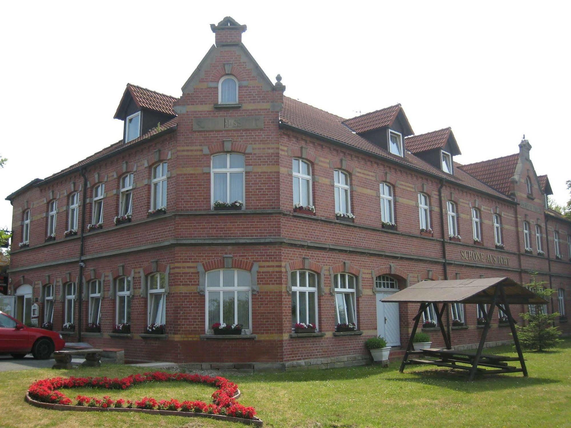 Hotel Schoene Aussicht Weißenfels Eksteriør billede